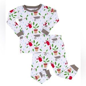 🛑 SOLD 🛑 NEW Leveret unisex 2 Piece Pajamas made with 100% Organic Cotton